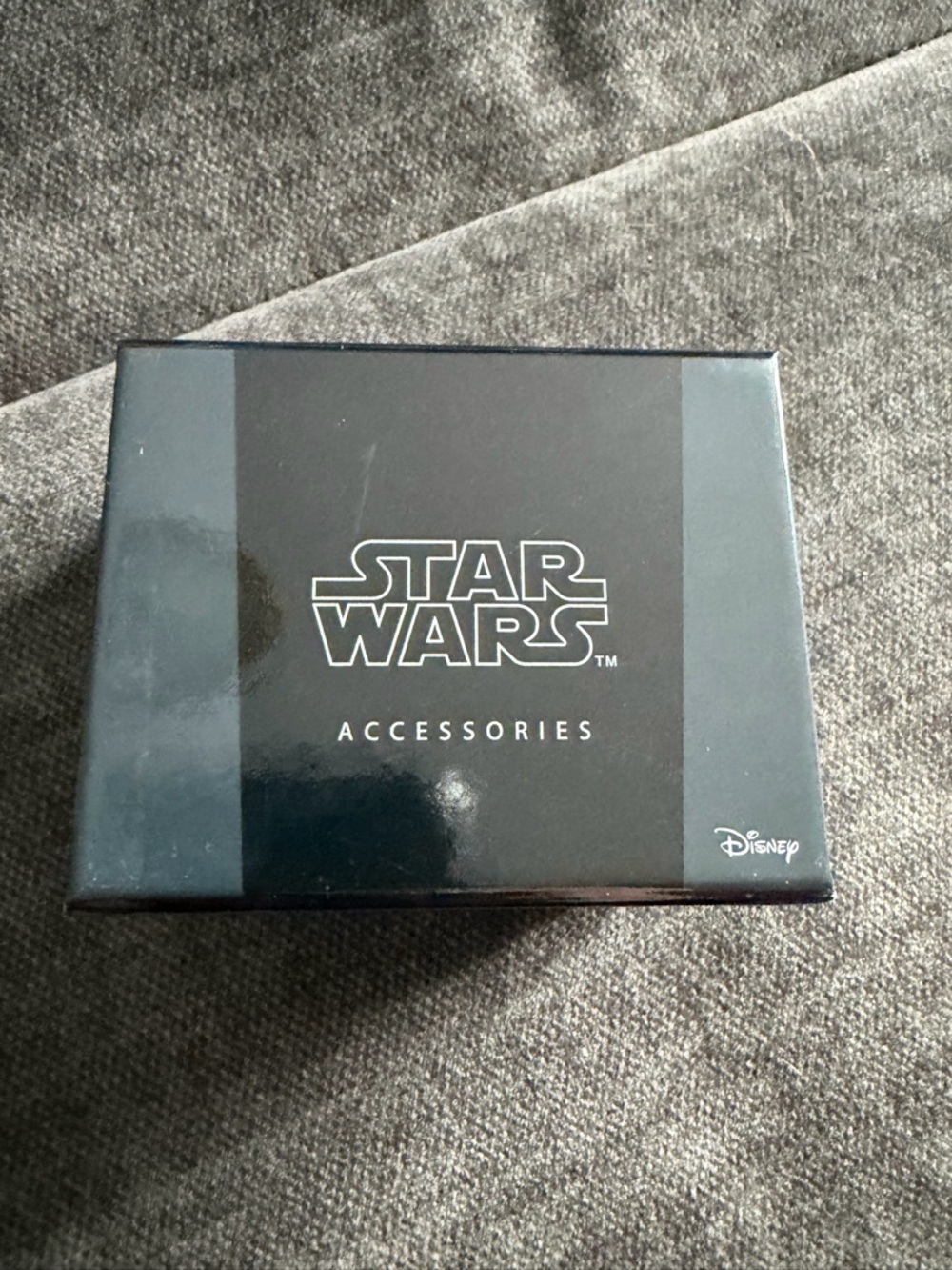Disney Star Wars Men’s Accessories Box - Black and Dark Gray